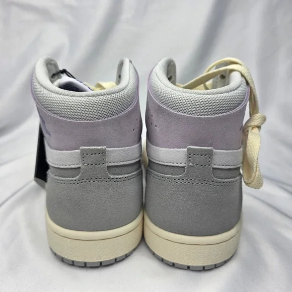 Nike Air Jordan 1 High Zoom CMFT 2 Photon Dust Grey Purple DV1305-005 Womens 5 - Picture 4 of 6